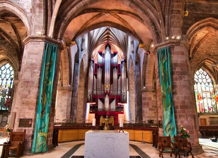 орган в соборе святого Джайлса