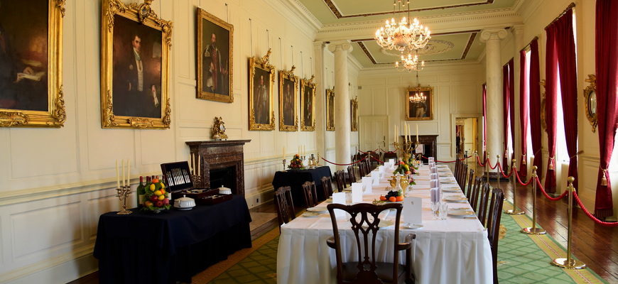 обеденная комната в Дублинском замке