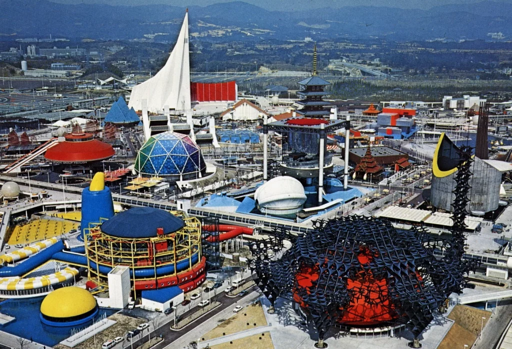 Павильоны выставки Экспо 70 в Осаке