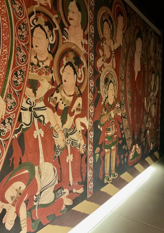 выставка буддизма в музее Рюкоку