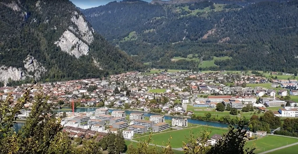 гора хаймвехфлу в швейцарии